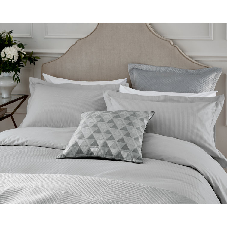Helena Springfield Deco Satin Stripe 200TC Cotton Rich Duvet Cover Set